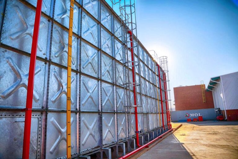 Professional water storage tank construction and installation