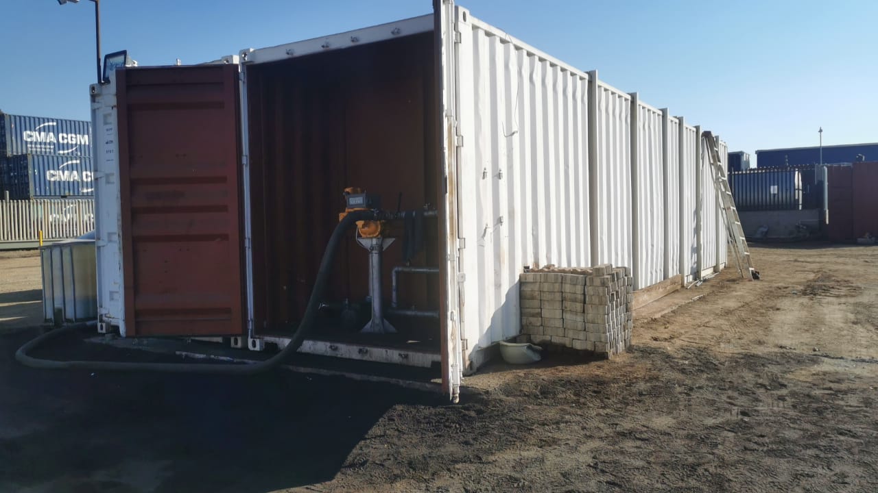 Eastern Cape Water Solutions Portable Diesel Bladder container tanks